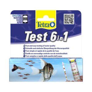 Tetra testset 6in1 25st GH/KH/NO2/NO3/PH/Cl2